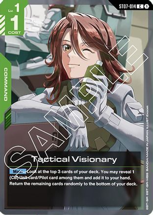 Tactical Visionary (ST07-014) - Starter Deck 07 Celestial Drive