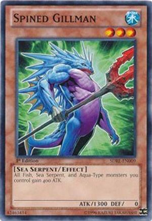 Spined Gillman (SDRE-EN009) - Structure Deck: Realm of the Sea Emperor 1st Edition