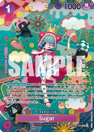 Sugar - OP10-065 (SP) (OP10-065) - The Azure Sea's Seven Foil