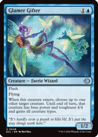 Glamer Gifter (ECL-049) - Lorwyn Eclipsed Foil