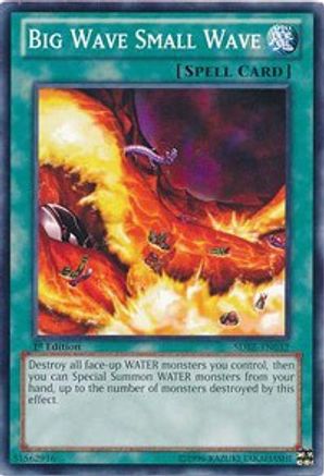 Big Wave Small Wave (SDRE-EN032) - Structure Deck: Realm of the Sea Emperor 1st Edition