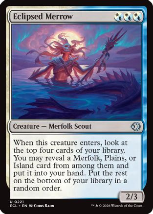Eclipsed Merrow (ECL-221) - Lorwyn Eclipsed