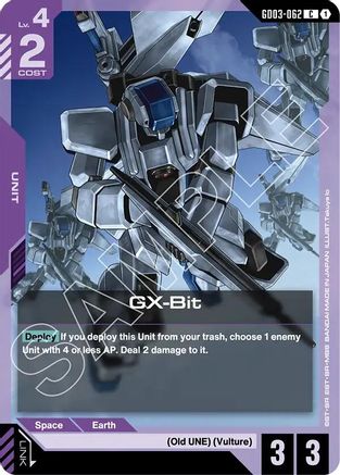 GX-Bit (GD03-062) - Steel Requiem