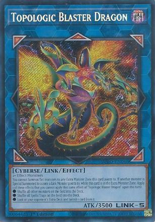 Topologic Blaster Dragon (BPRO-EN046) - Burst Protocol 1st Edition