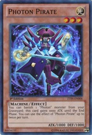 Photon Pirate (ZTIN-EN006) - 2013 Zexal Collection Tin 1st Edition