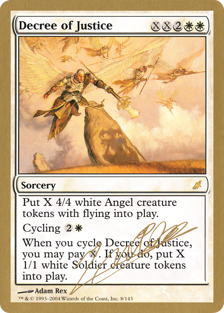 Decree of Justice (WCD-JN8) - World Championship Decks 2004