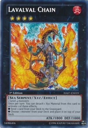 Lavalval Chain (HA07-EN019) - Hidden Arsenal 7: Knight of Stars 1st Edition