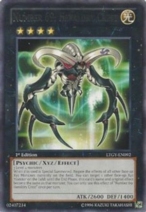 Number 69: Heraldry Crest (LTGY-EN092) - Lord of the Tachyon Galaxy Unlimited