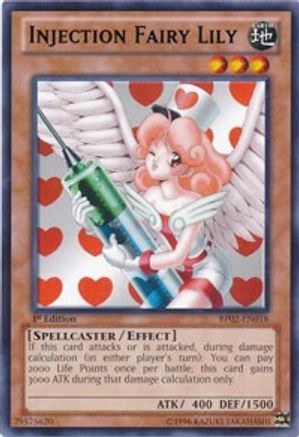 Injection Fairy Lily (BP02-EN018) - Battle Pack 2: War of the Giants 1st Edition