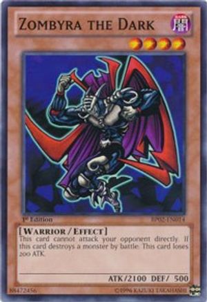 Zombyra the Dark (BP02-EN014) - Battle Pack 2: War of the Giants 1st Edition