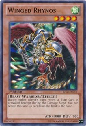 Winged Rhynos (BP02-EN051) - Battle Pack 2: War of the Giants 1st Edition