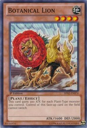 Botanical Lion (BP02-EN074) - Battle Pack 2: War of the Giants 1st Edition