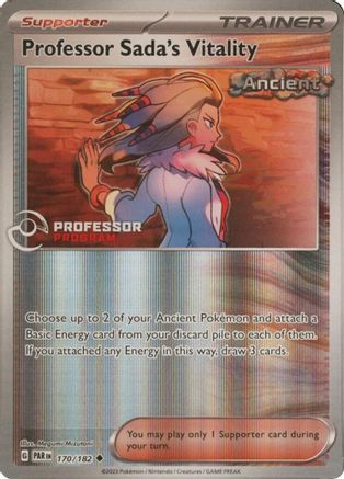 Professor Sada's Vitality 170/182 - Reverse Holofoil Professor Program Promos - Uncommon