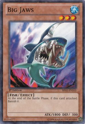 Big Jaws (Starfoil) (BP01-EN165) - Battle Pack: Epic Dawn 1st Edition