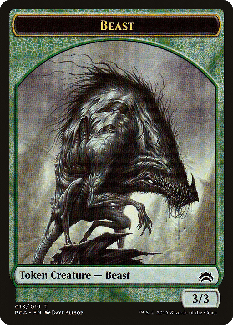 Beast (PCA-013) - Planechase Anthology Tokens