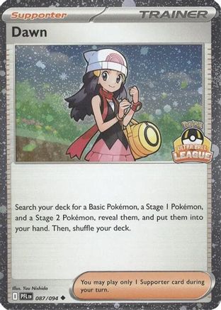 Dawn (Ultra Ball League) 087/094 - Holofoil League & Championship Cards - Uncommon