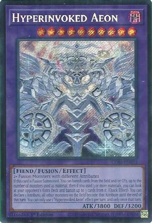 Hyperinvoked Aeon (CORI-EN033) - Chaos Origins 1st Edition