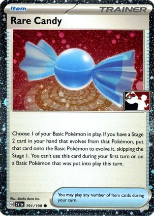 Rare Candy (Cosmos Holo) 191/198 - Holofoil Prize Pack Series Cards - Common