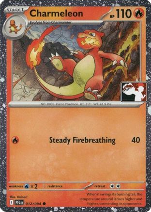 Charmeleon (Cosmos Holo) 012/094 - Holofoil Prize Pack Series Cards - Common