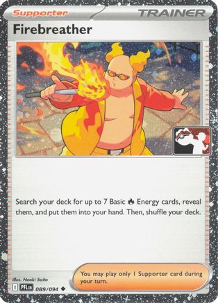 Firebreather (Cosmos Holo) 089/094 - Holofoil Prize Pack Series Cards - Uncommon