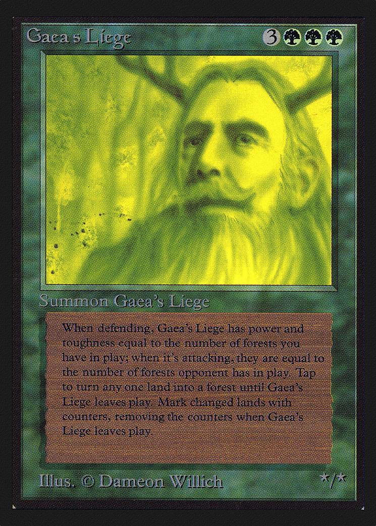 Gaea's Liege (IED-197) - Intl. Collectors' Edition