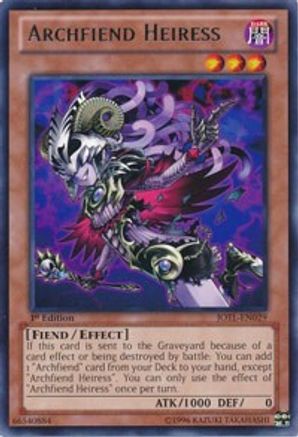 Archfiend Heiress (JOTL-EN029) - Judgment of the Light Unlimited