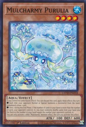 Mulcharmy Purulia (LAVD-ENO18) - Legendary Arc-V Decks 1st Edition