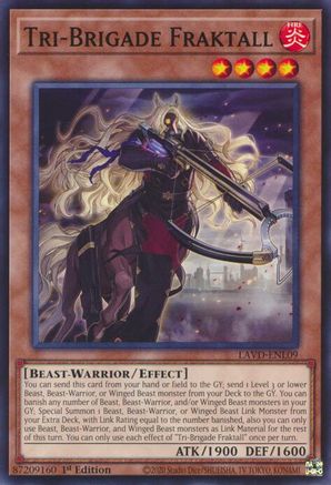 Tri-Brigade Fraktall (LAVD-ENL09) - Legendary Arc-V Decks 1st Edition