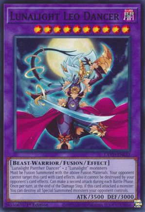 Lunalight Leo Dancer (LAVD-ENL32) - Legendary Arc-V Decks 1st Edition
