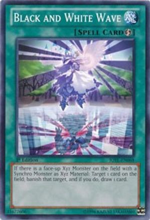 Black and White Wave (JOTL-EN068) - Judgment of the Light 1st Edition