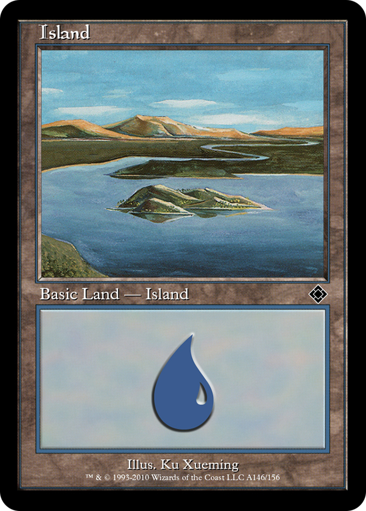 Island (TD0-A146) - Magic Online Theme Decks