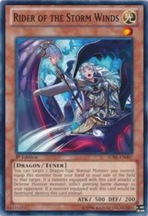 Rider of the Storm Winds (SDBE-EN007) - Structure Deck: Saga of Blue-Eyes White Dragon 1st Edition