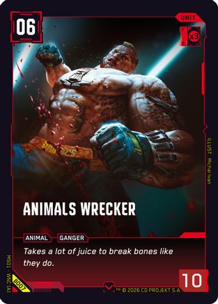 Animals Wrecker (B007) - Welcome to Night City Beta
