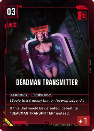 Deadman Transmitter (024) - Welcome to Night City Retail