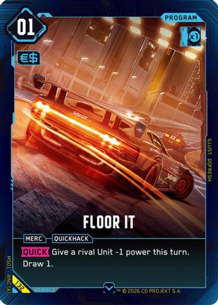 Floor It (132) - Welcome to Night City Retail