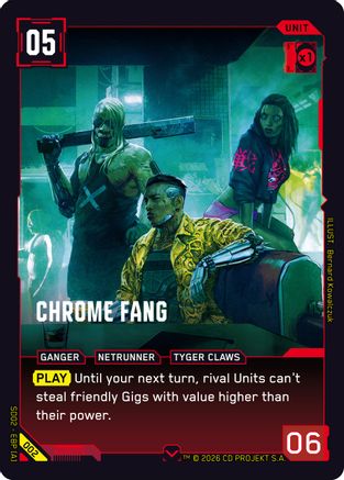 Chrome Fang (002) - Embracing Power Retail Starter Deck