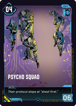 Psycho Squad (016) - The Heist Retail Starter Deck