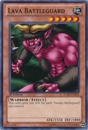 Lava Battleguard (LCJW-EN022) - Legendary Collection 4: Joey's World 1st Edition