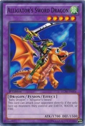 Alligator's Sword Dragon (LCJW-EN056) - Legendary Collection 4: Joey's World 1st Edition