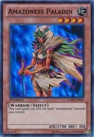 Amazoness Paladin (LCJW-EN087) - Legendary Collection 4: Joey's World 1st Edition