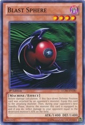 Blast Sphere (LCJW-EN180) - Legendary Collection 4: Joey's World 1st Edition