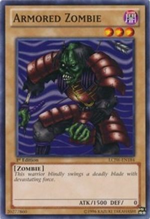 Armored Zombie (LCJW-EN184) - Legendary Collection 4: Joey's World 1st Edition