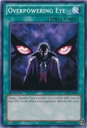 Overpowering Eye (LCJW-EN216) - Legendary Collection 4: Joey's World 1st Edition