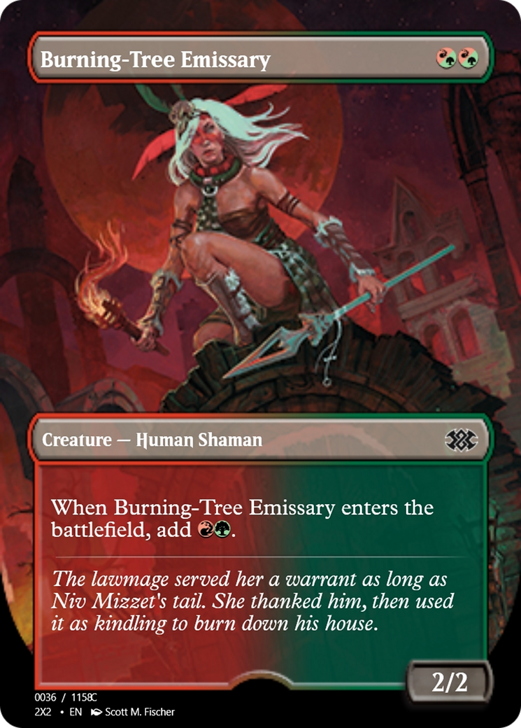 Burning-Tree Emissary (PRM-102285) - Magic Online Promos