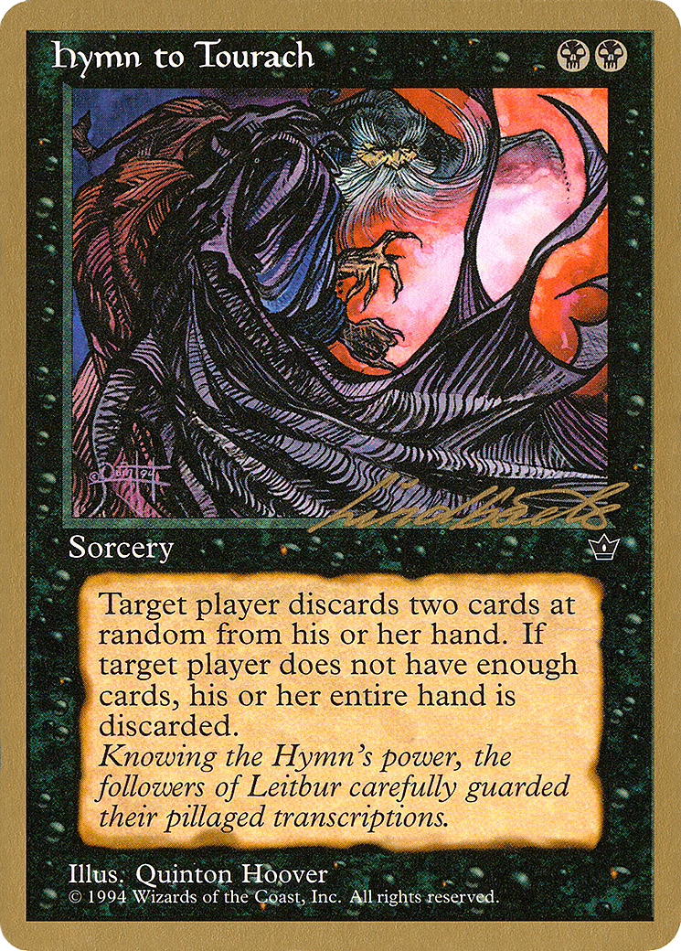 Hymn to Tourach (WCD-LL38C) - Pro Tour Collector Set