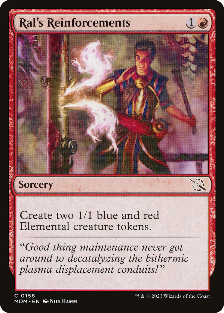 Ral's Reinforcements (MOM-158) - March of the Machine Foil