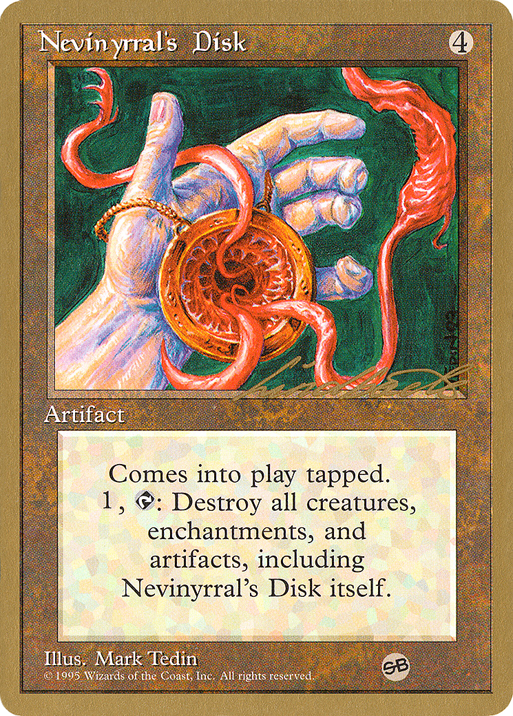 Nevinyrral's Disk (WCD-LL338SB) - Pro Tour Collector Set