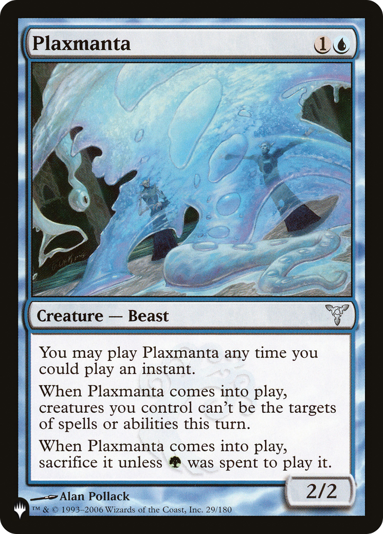 Plaxmanta (LIST-DIS-29) - The List