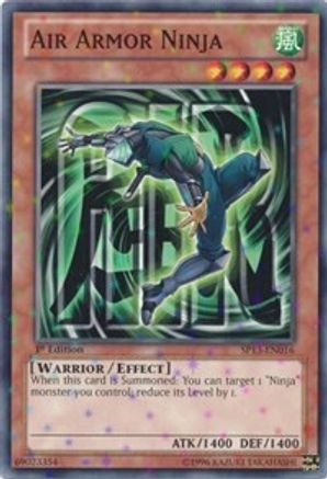 Air Armor Ninja (Starfoil) (SP13-EN016) - Star Pack 2013 1st Edition