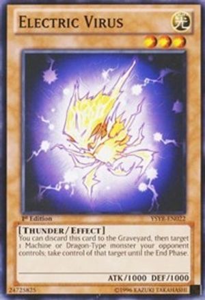 Electric Virus (YSYR-EN022) - Starter Deck: Yugi Reloaded Unlimited